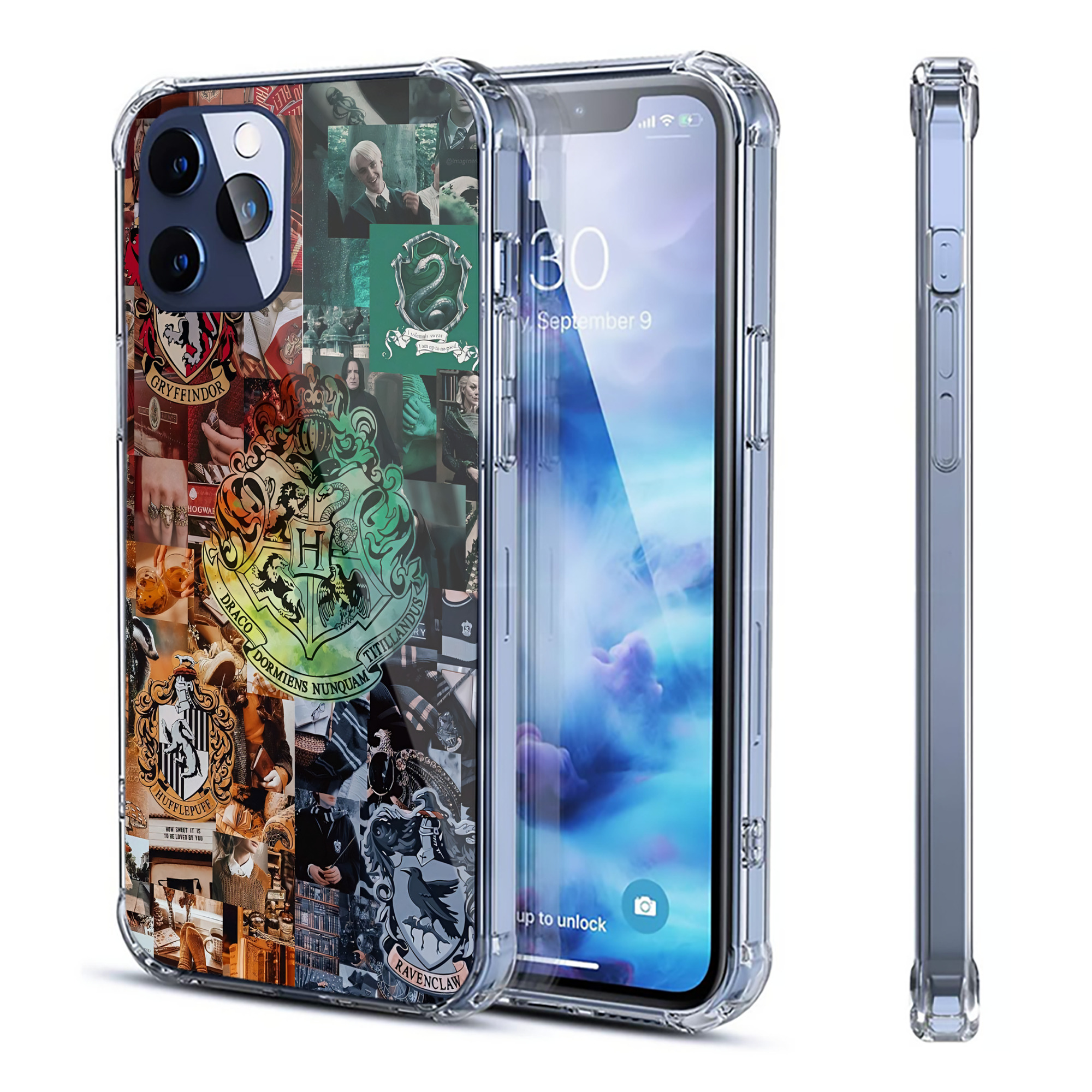 （画像用） Harry Potter ハリー・ポッターシリーズ 【iPhone 12シリーズ対応】透明スマホケース（クリアソフトケース）